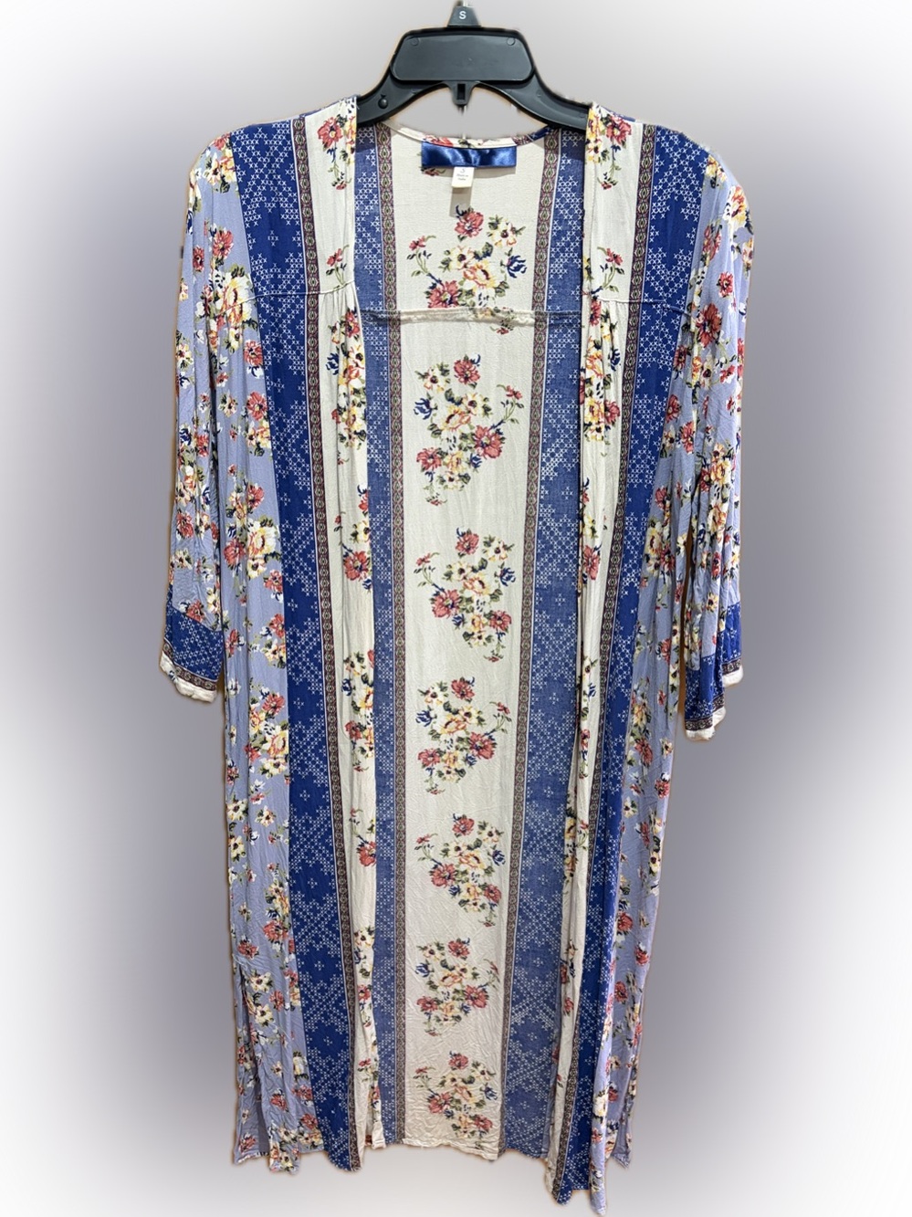Bohemian Duster Floral Patchwork S